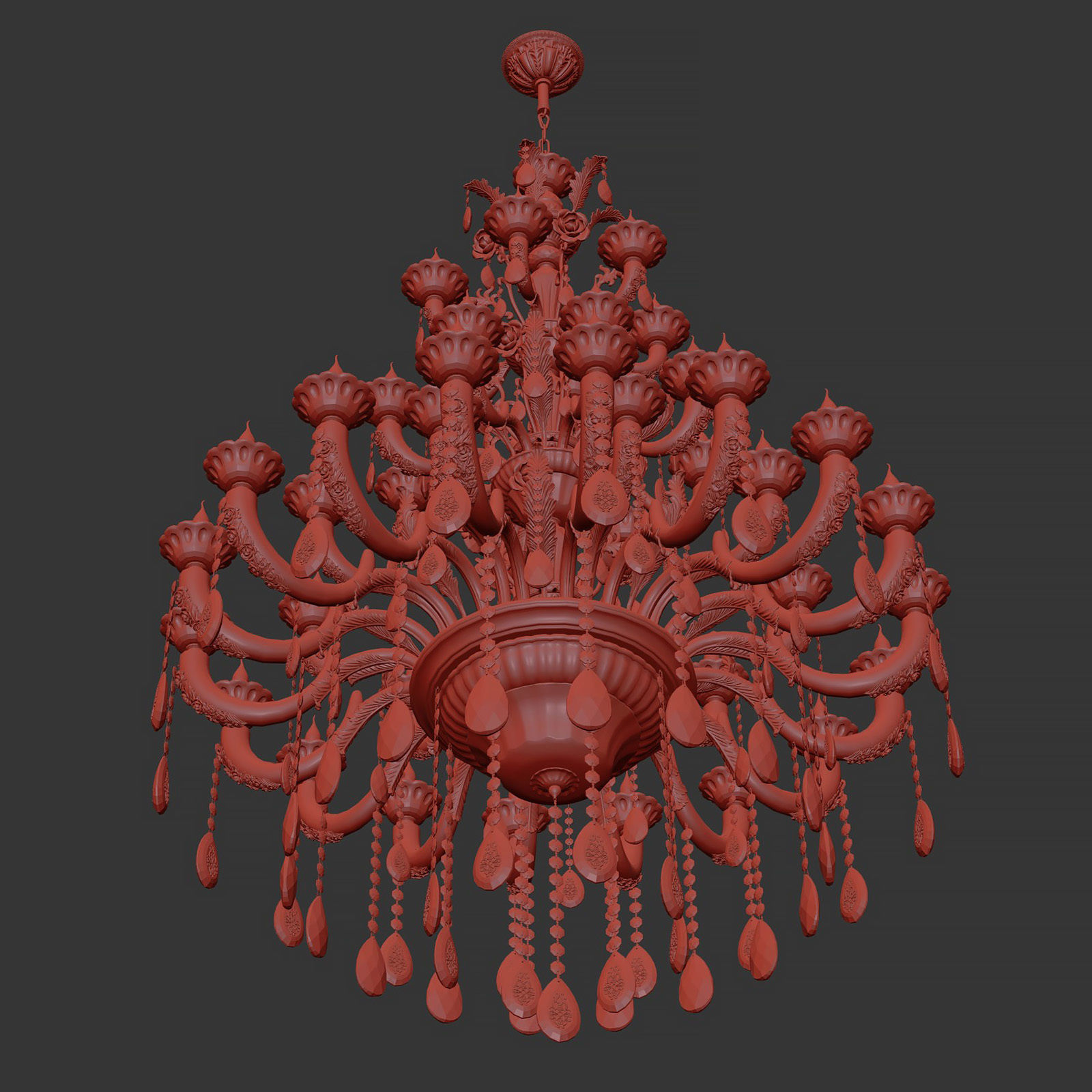 MD 32661-41 Osgona Chandelier 3D model_8