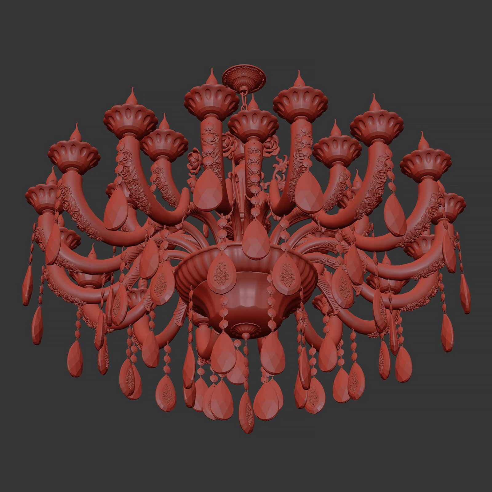 MD 32661-16-8 Osgona Chandelier 3D model_8