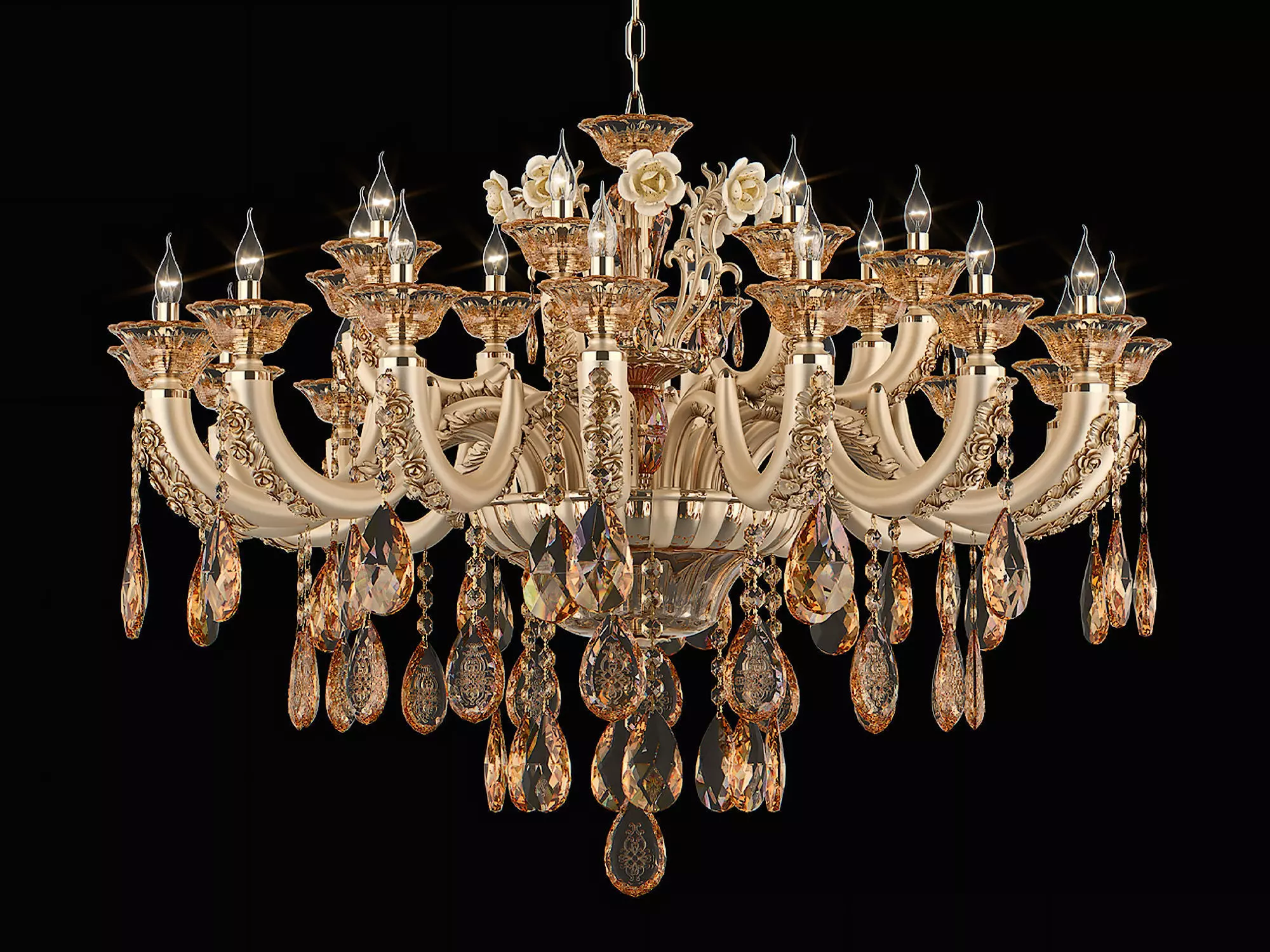 MD 32661-16-8 Osgona Chandelier 3D model_0