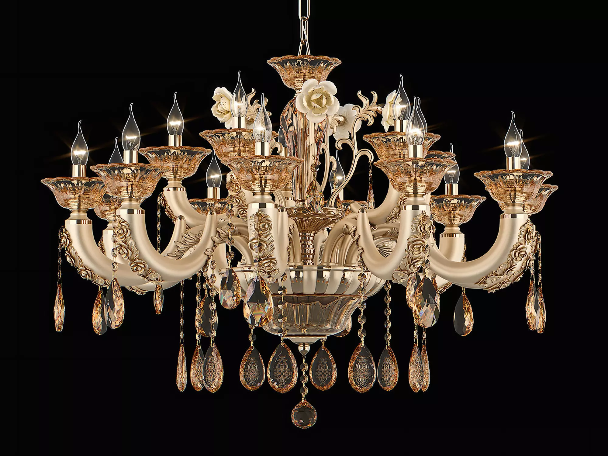 MD 32661-10-5 Osgona Chandelier 3D model_0