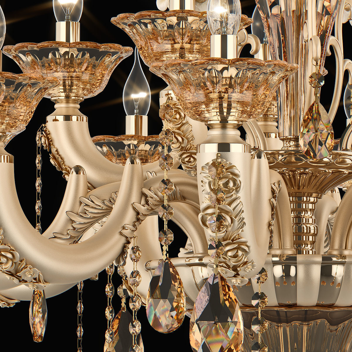 MD 32661-10-5 Osgona Chandelier 3D model_3
