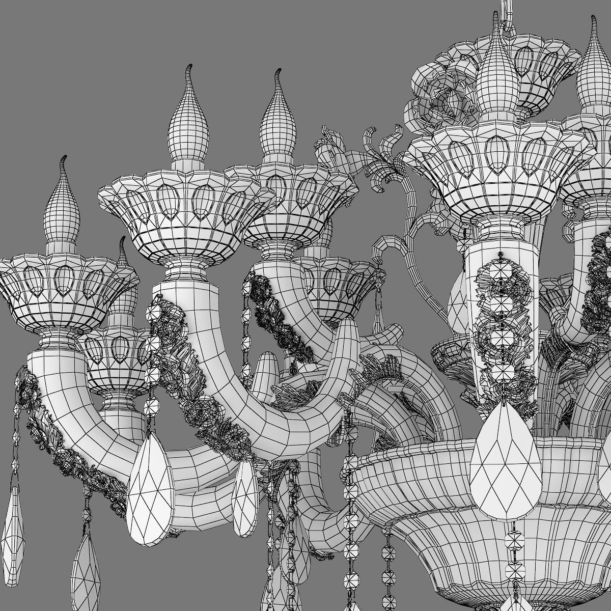 MD 32661-10-5 Osgona Chandelier 3D model_6