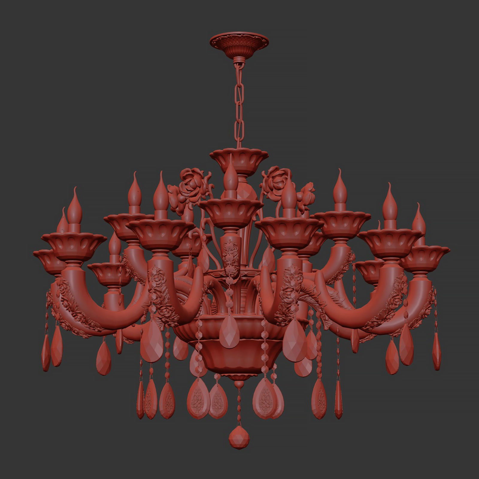 MD 32661-10-5 Osgona Chandelier 3D model_7