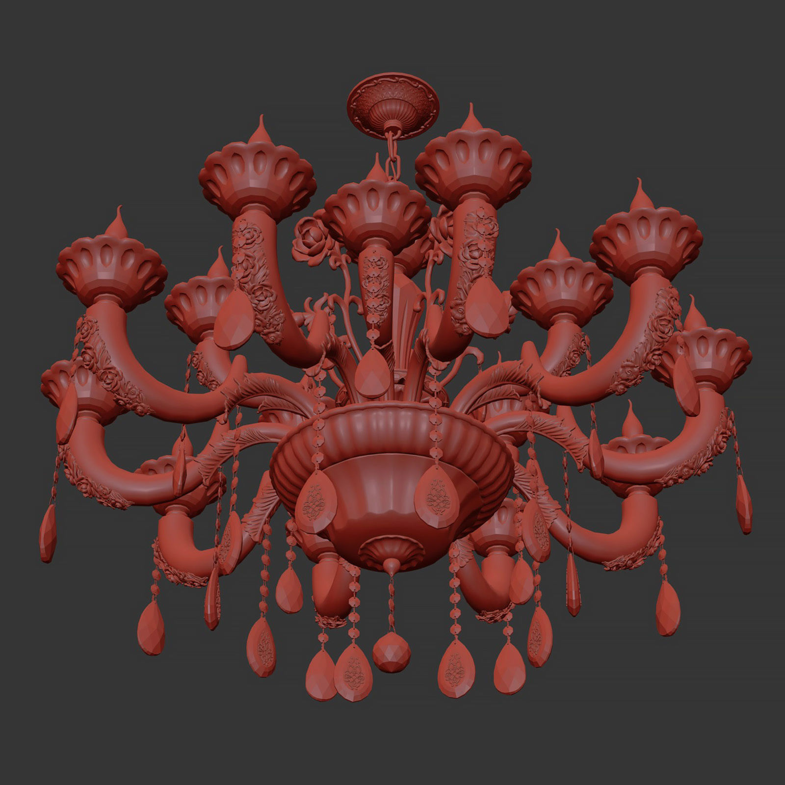 MD 32661-10-5 Osgona Chandelier 3D model_8
