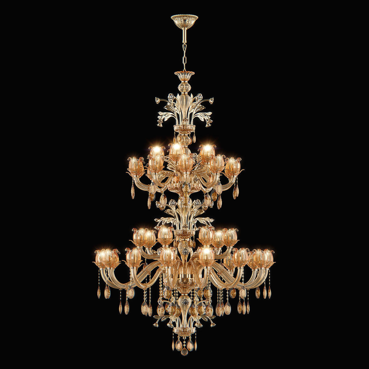 MD 3255-36 Osgona Chandelier 3D model_2