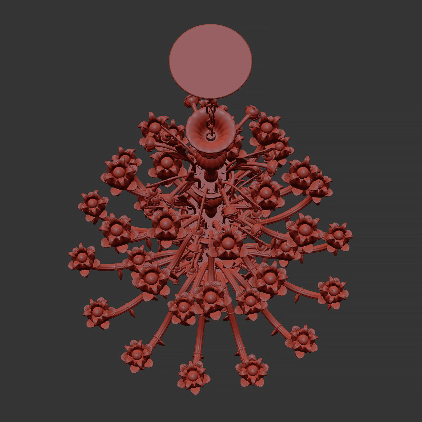 MD 3255-36 Osgona Chandelier 3D model_10