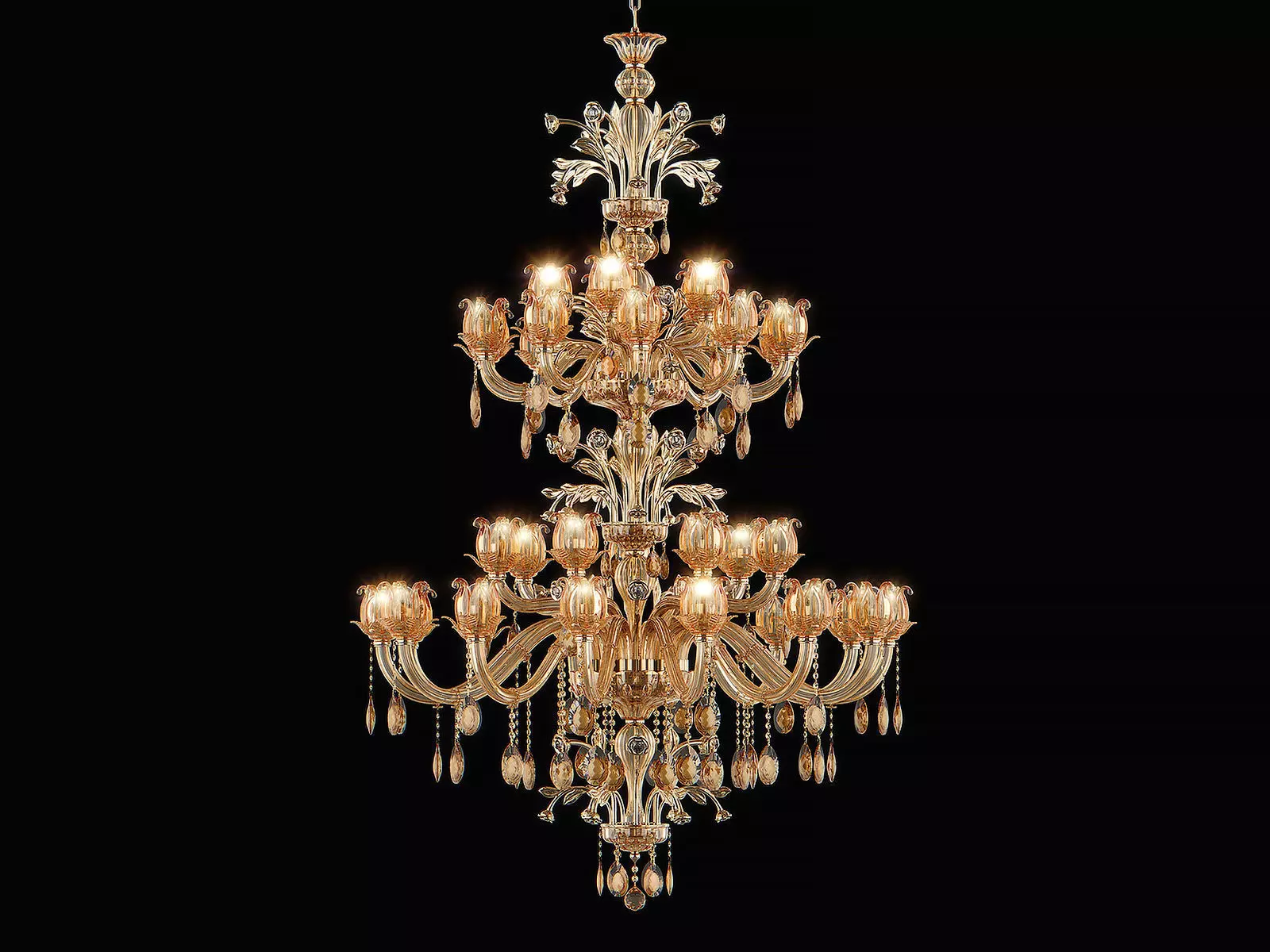MD 3255-36 Osgona Chandelier 3D model_0