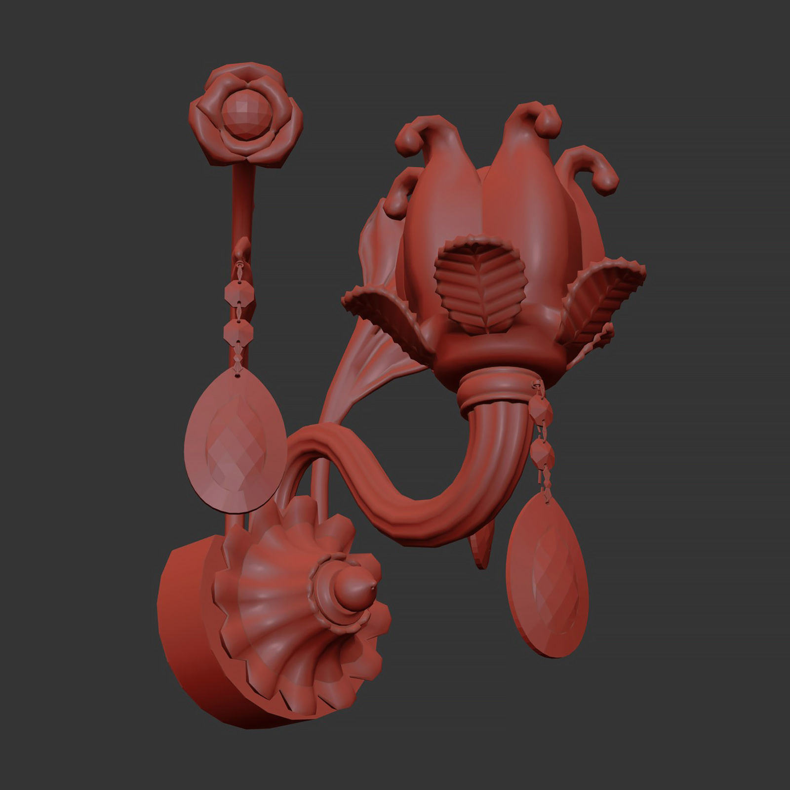 MB 3255-1 Osgona Sconce 3D model_9