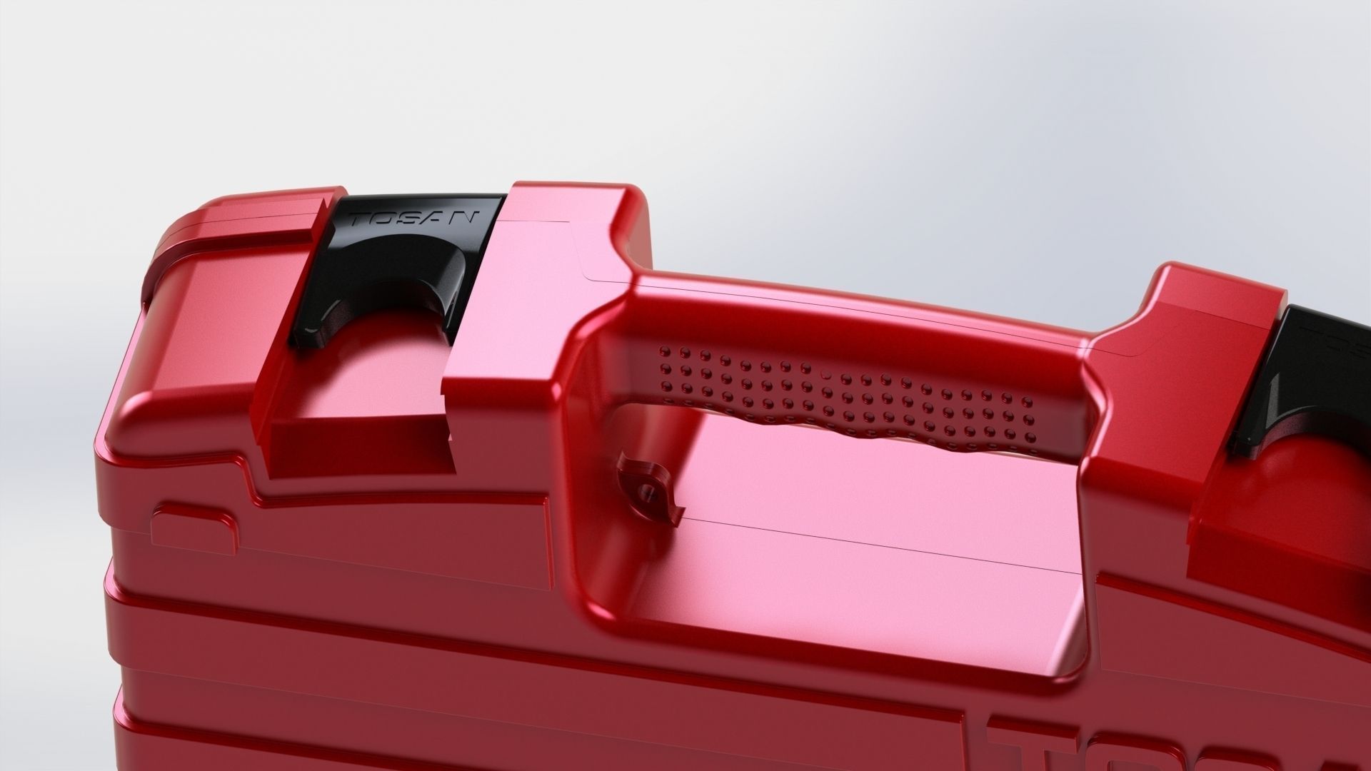 tool bag Low-poly 3D model_2