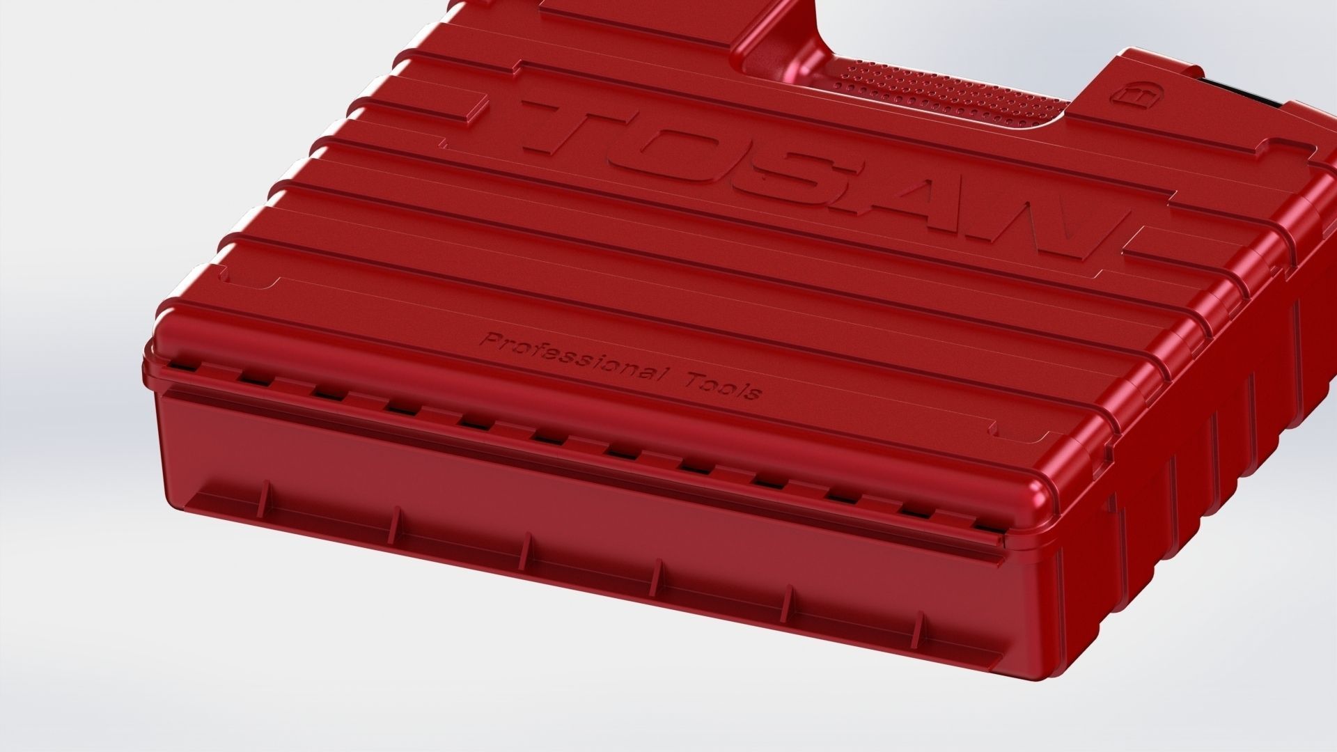 tool bag Low-poly 3D model_1