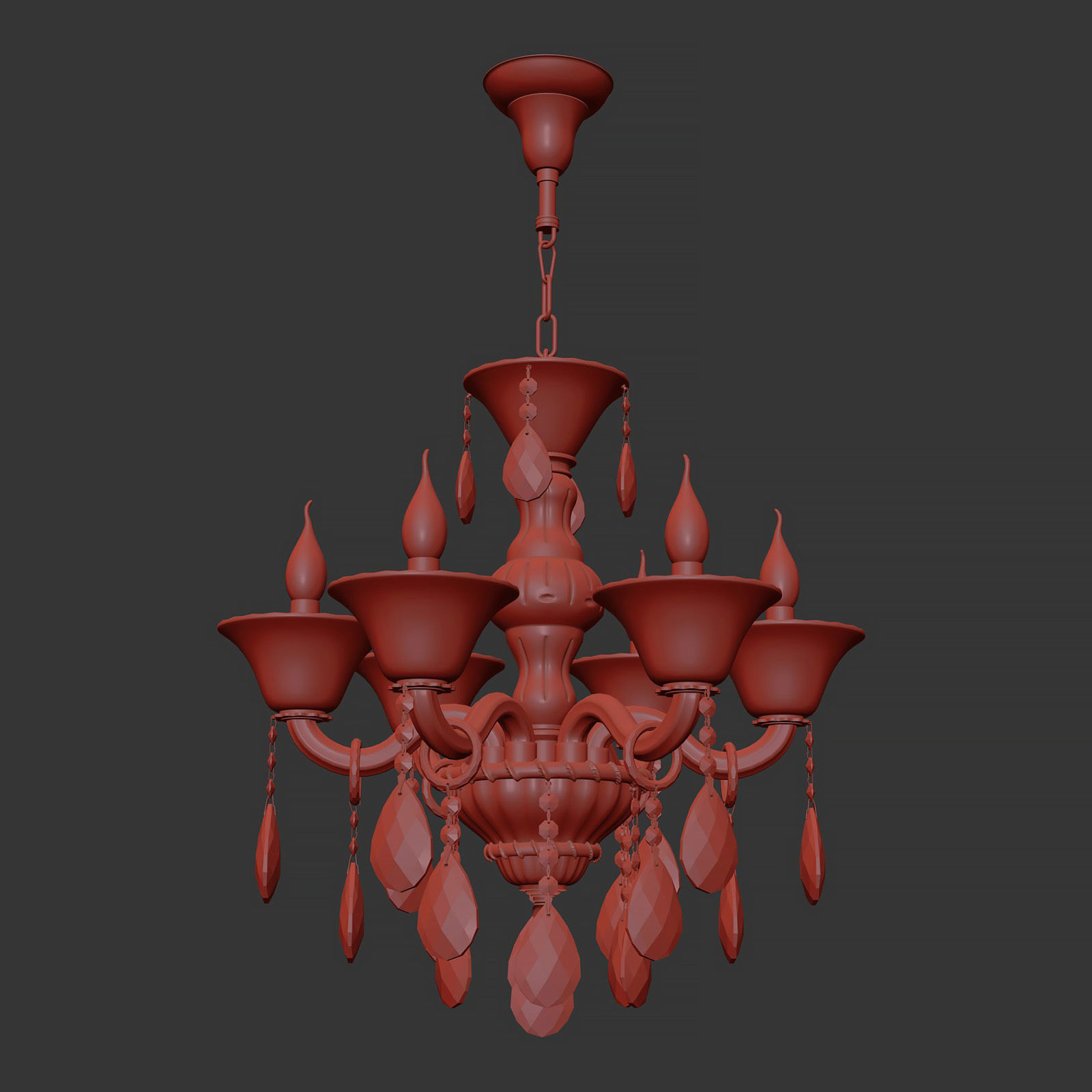 881060 Bianca Osgona Chandelier 3D model_7