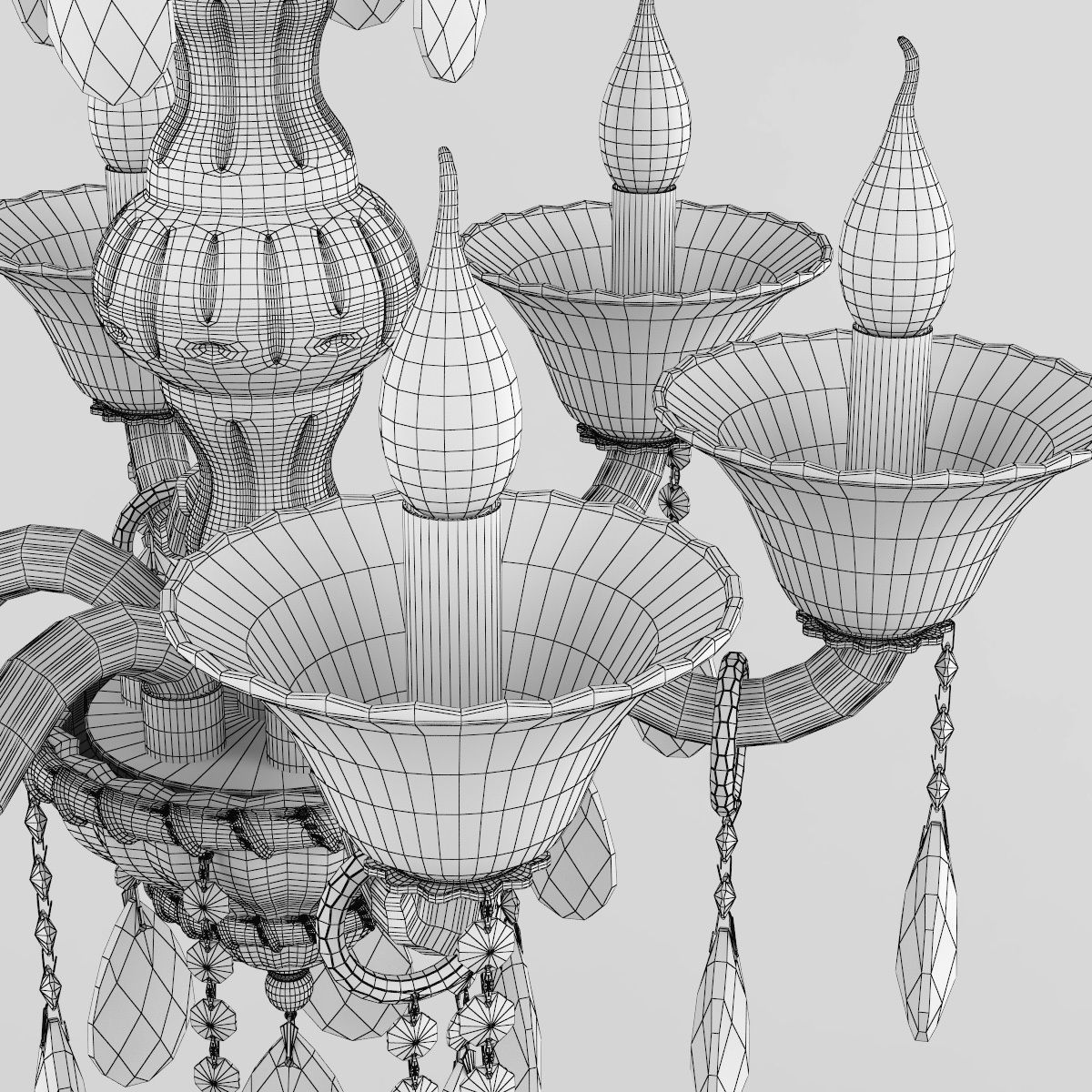 881060 Bianca Osgona Chandelier 3D model_6