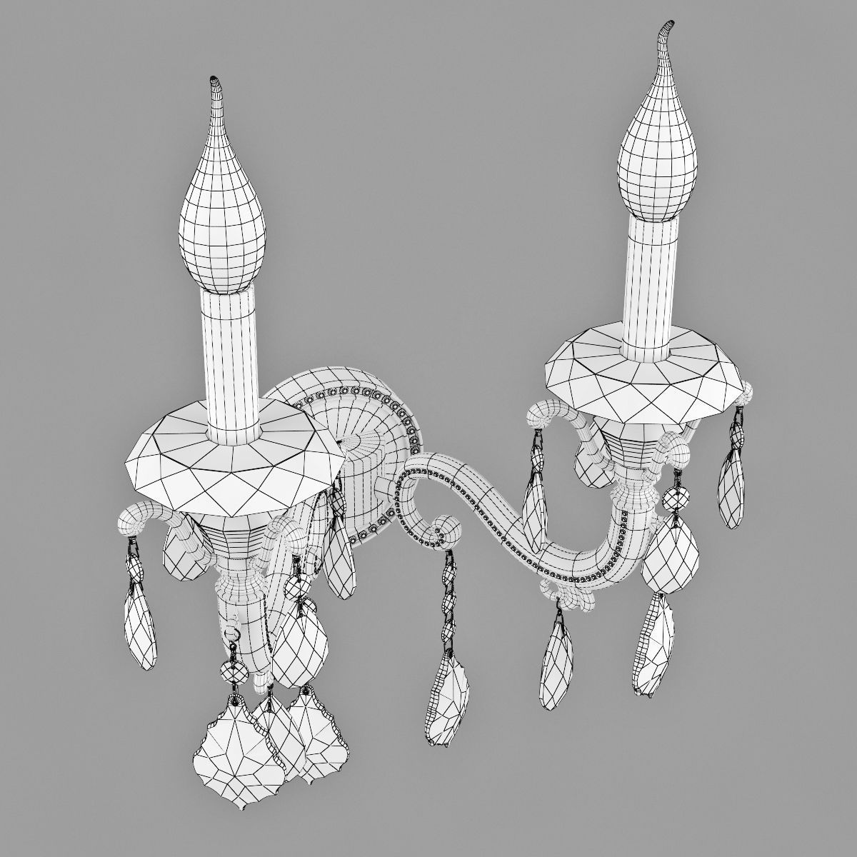 788624 Lusso Osgona Sconce 3D model_4