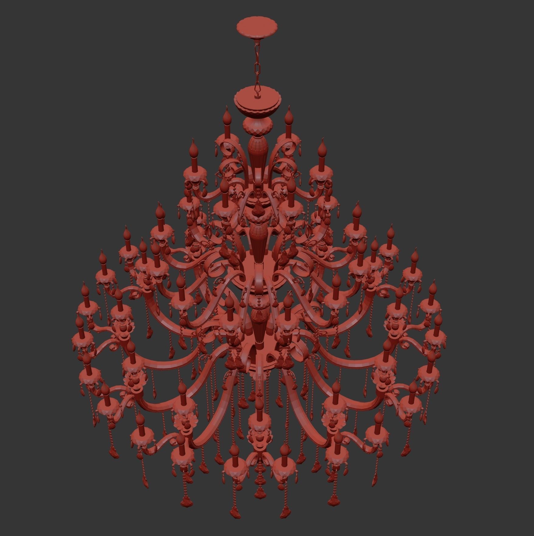 788544 Lusso Osgona Chandelier  3D model_6