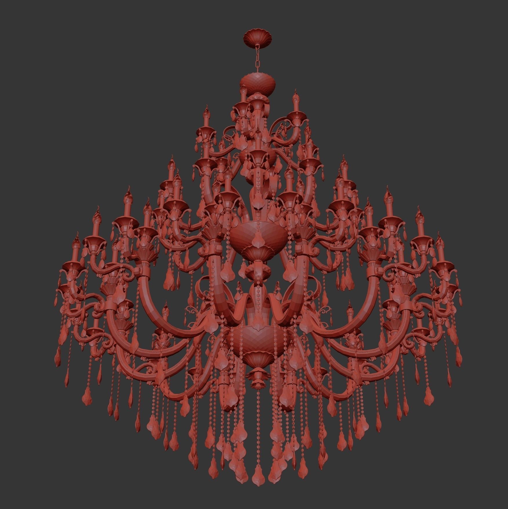788542 Lusso Osgona Chandelier 3D model_5