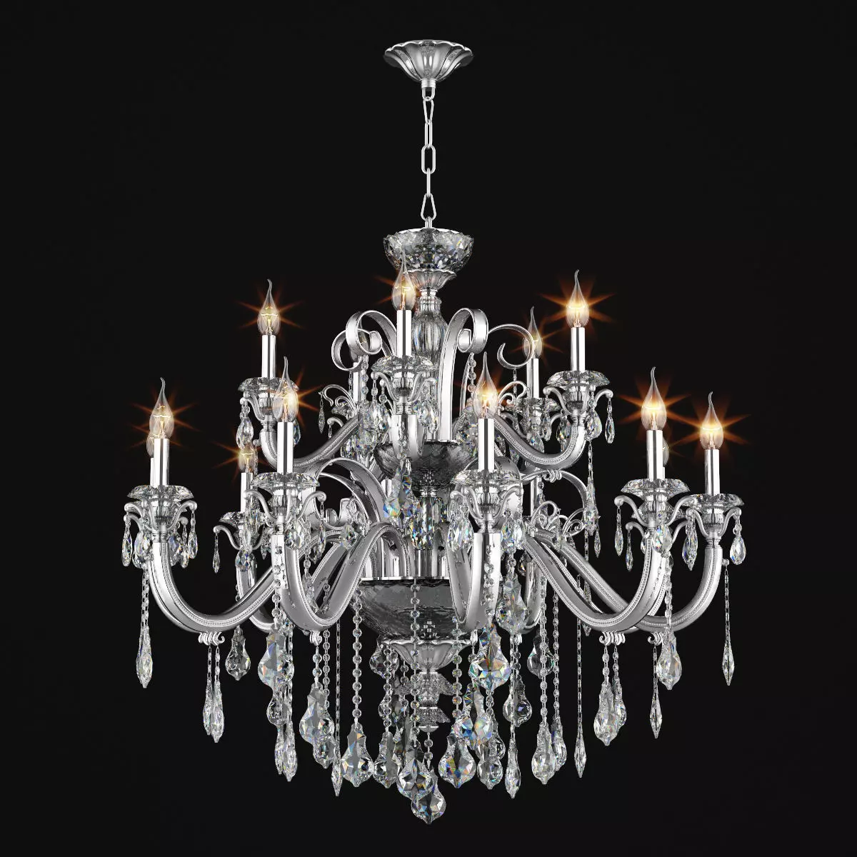 788154 Lusso Osgona Chandelier 3D model_0