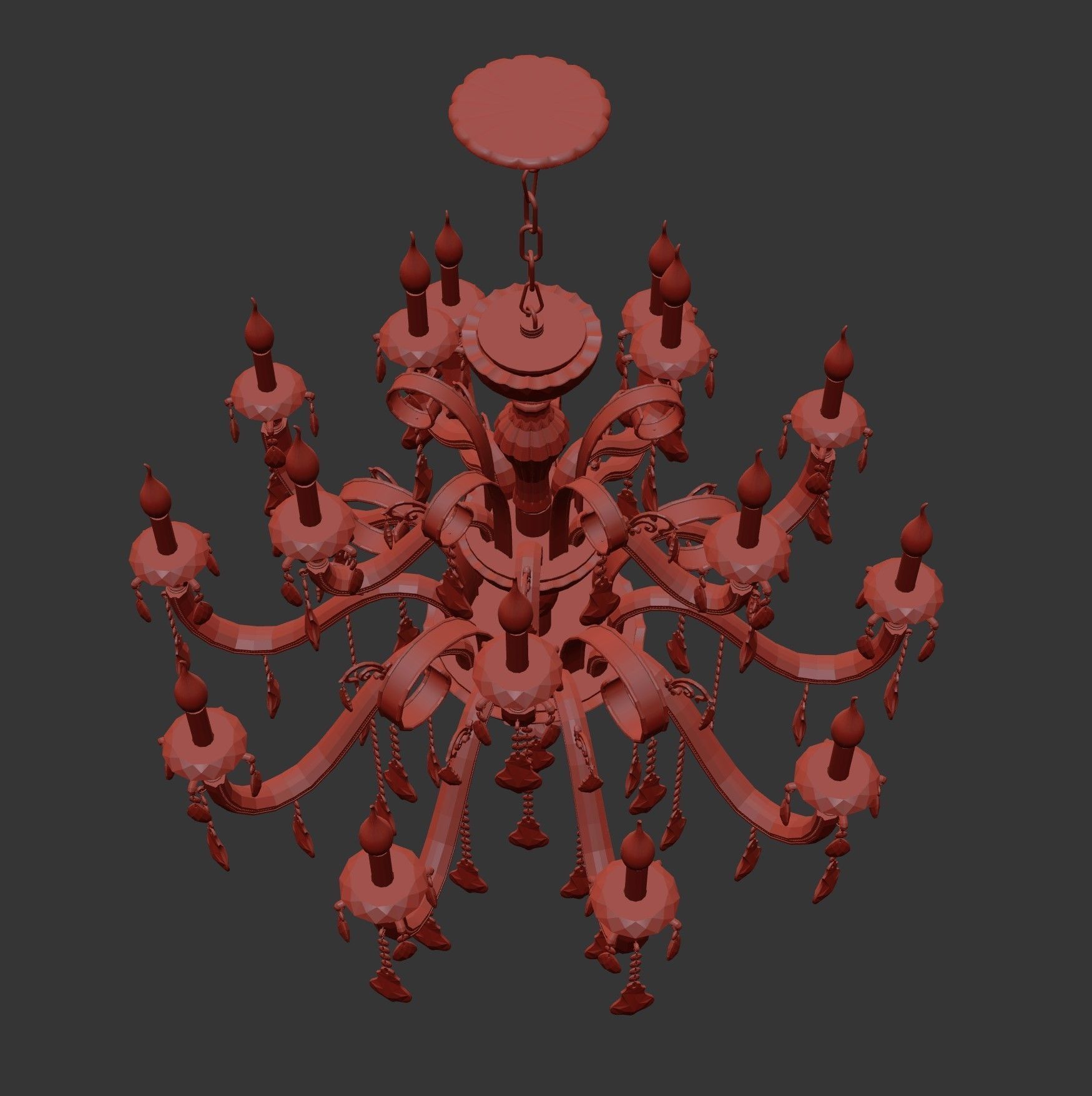 788152 Lusso Osgona Chandelier 3D model_6