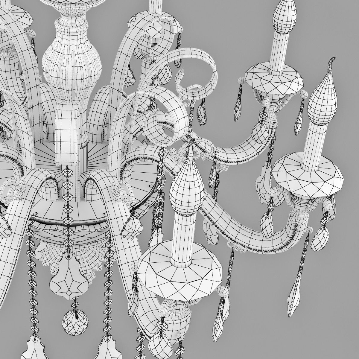 788084 Lusso Osgona Chandelier 3D model_4