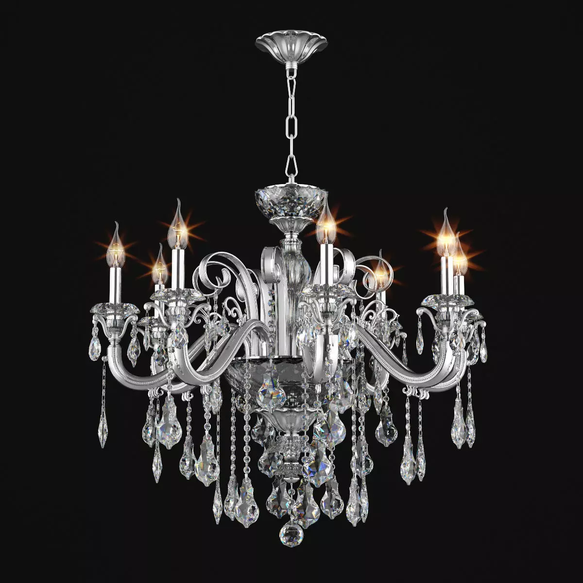 788084 Lusso Osgona Chandelier 3D model_0