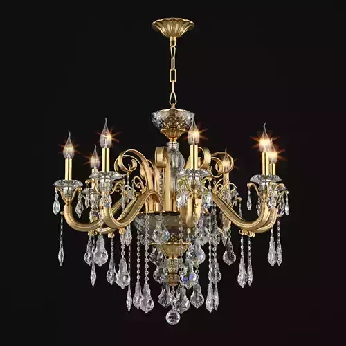 788082 Lusso Osgona Chandelier 3D model