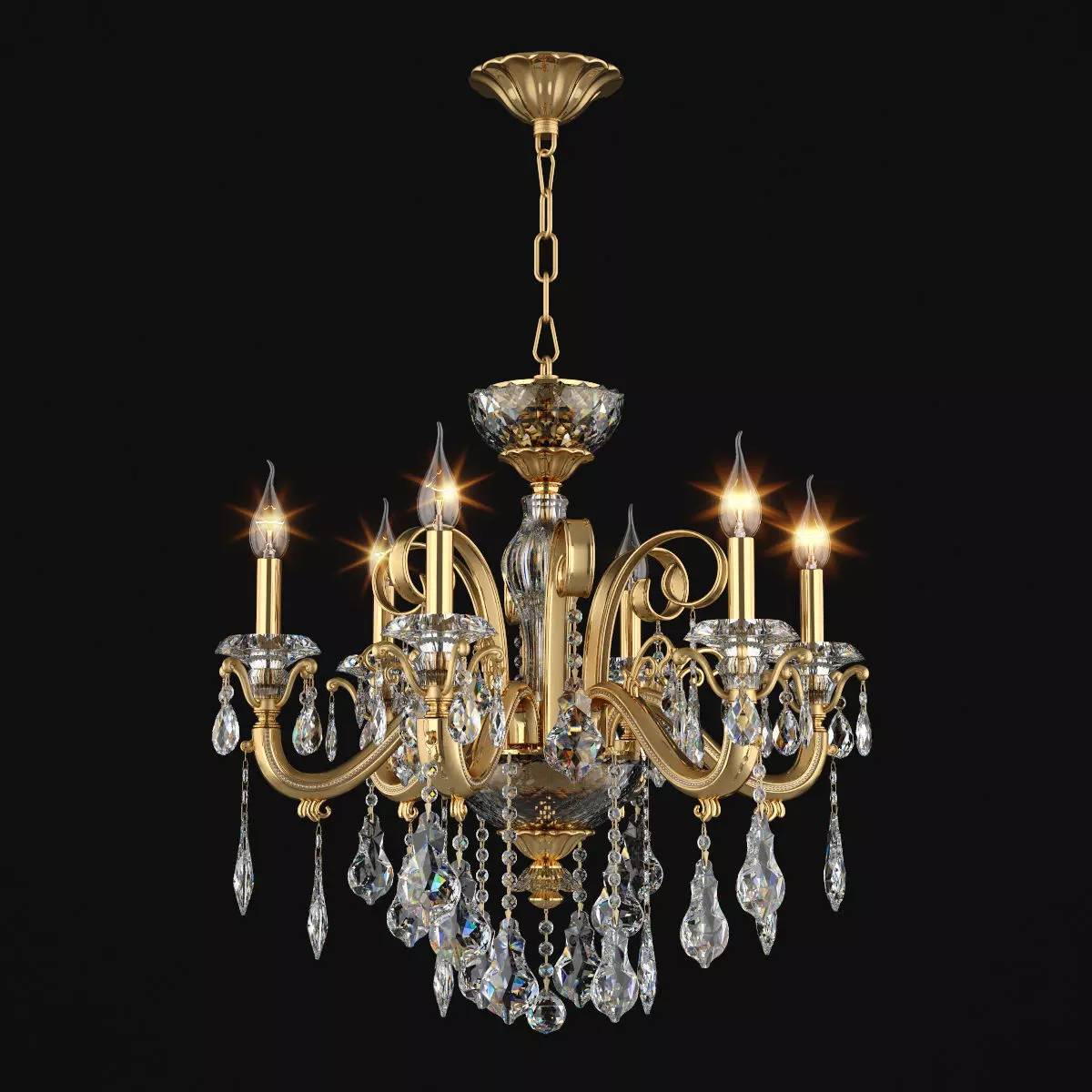 788062 Lusso Osgona Chandelier 3D model_0
