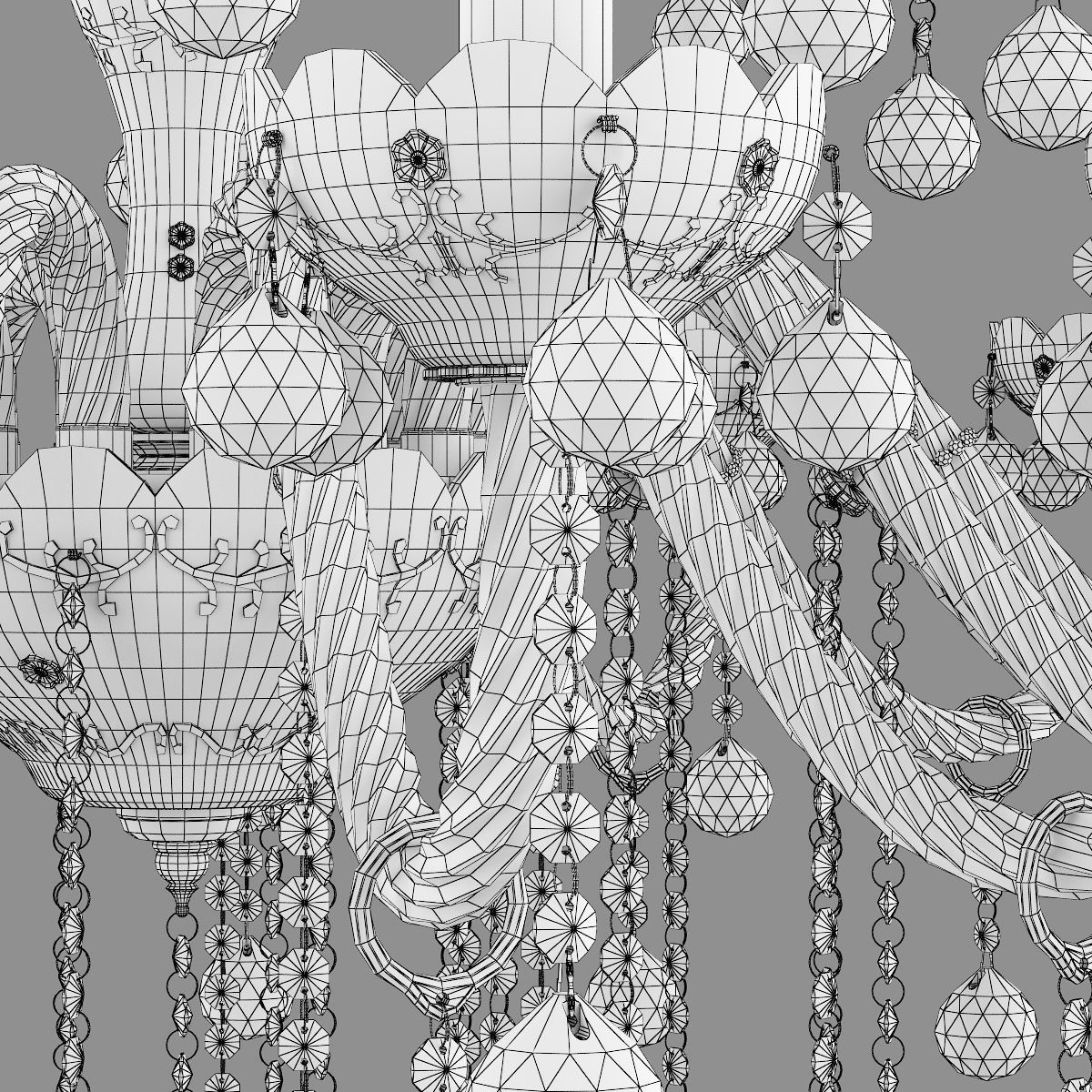 738302 Vidare Osgona Chandelier 3D model_5