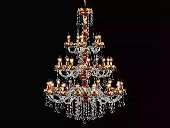 738302 Vidare Osgona Chandelier 3D model