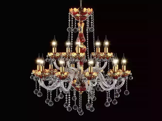 738152 Vidare Osgona Chandelier 3D model