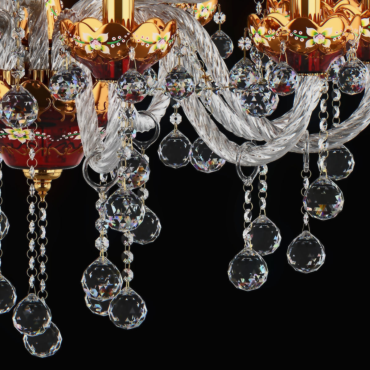 738152 Vidare Osgona Chandelier 3D model_3