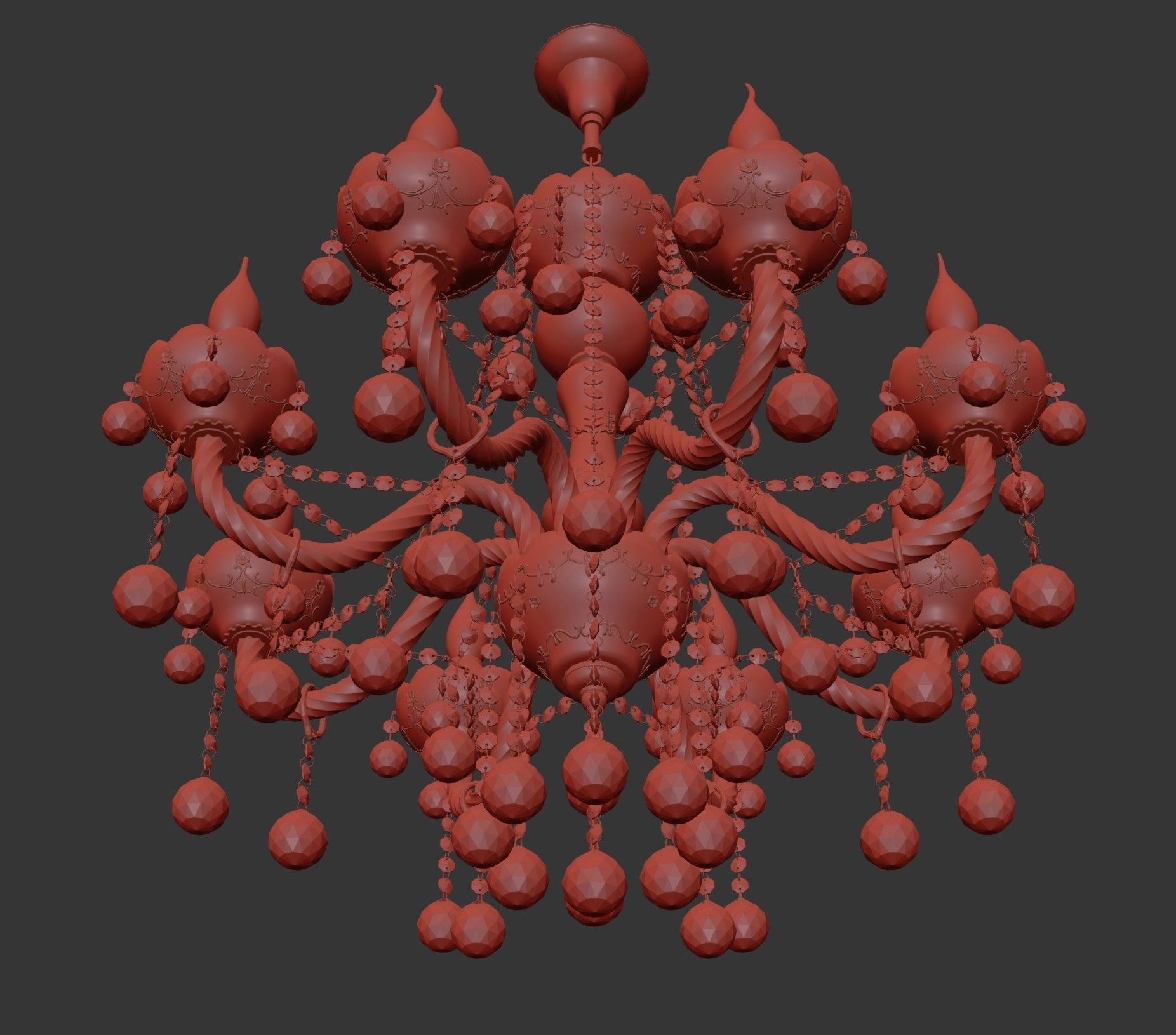 738082 Vidare Osgona Chandelier 3D model_7