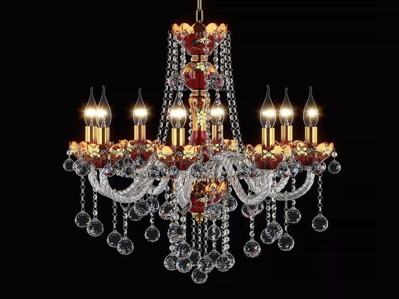 738082 Vidare Osgona Chandelier 3D model_0