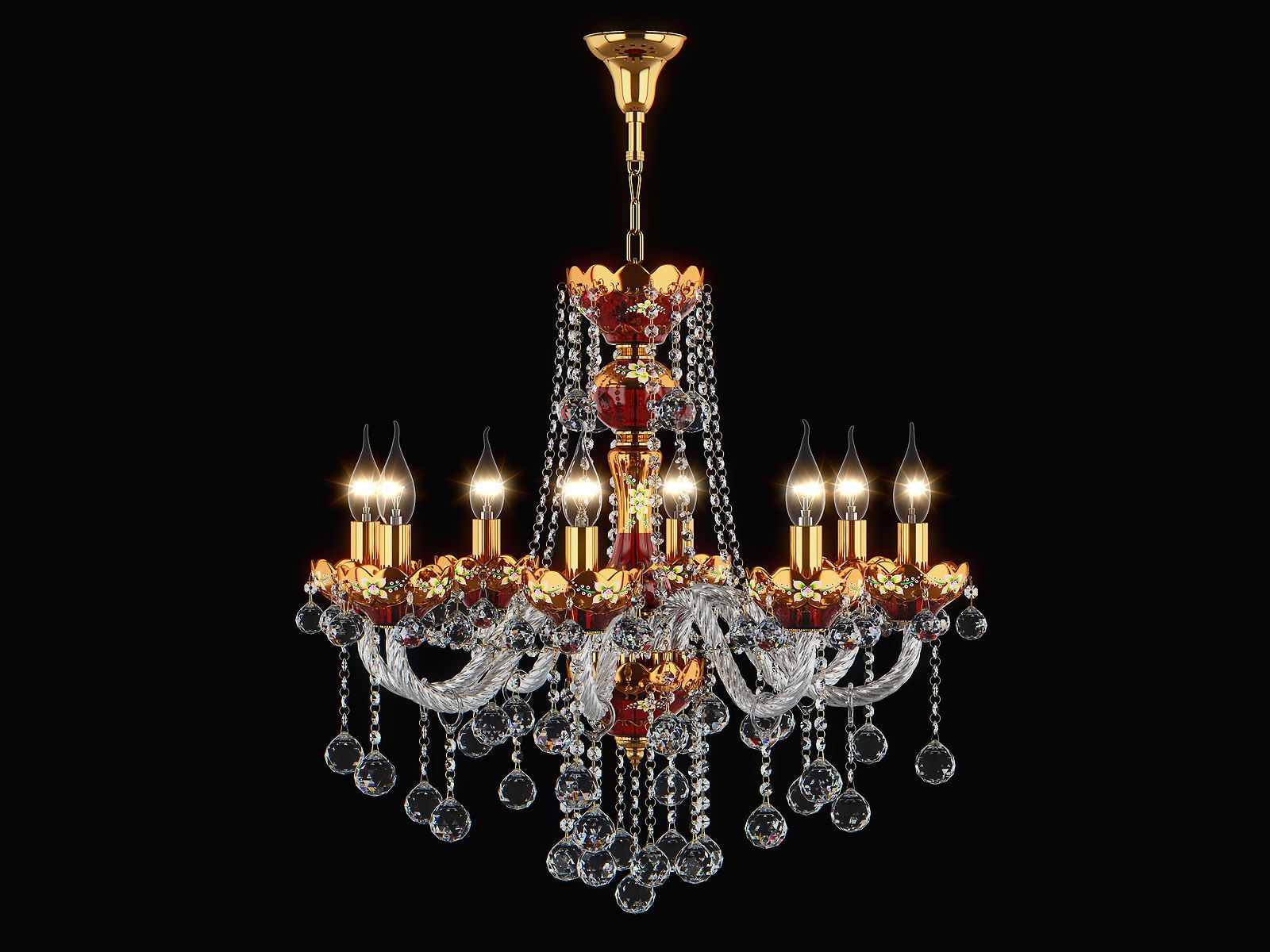 738082 Vidare Osgona Chandelier 3D model_1