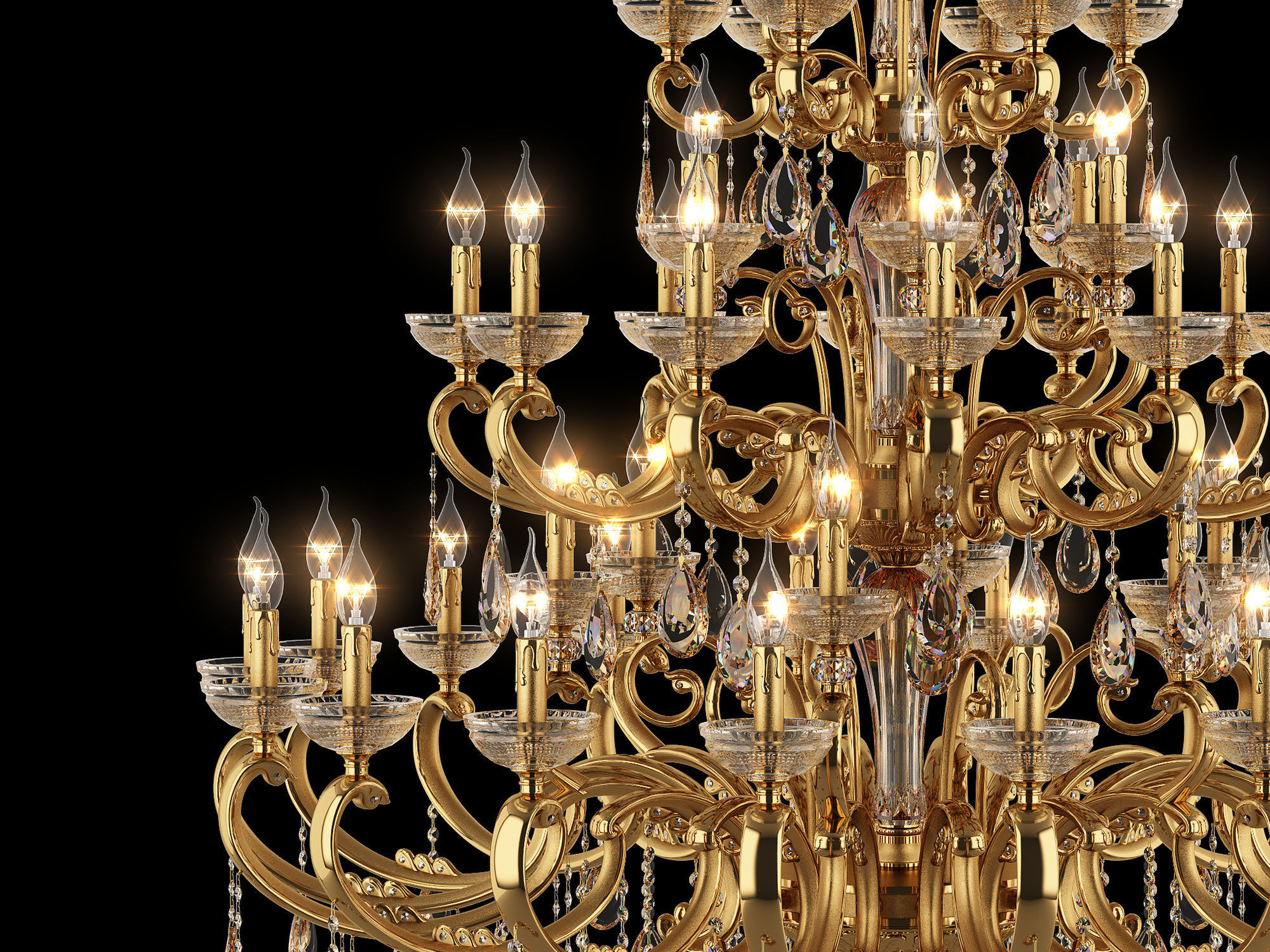 727482 Zar Osgona Chandelier 3D model_5