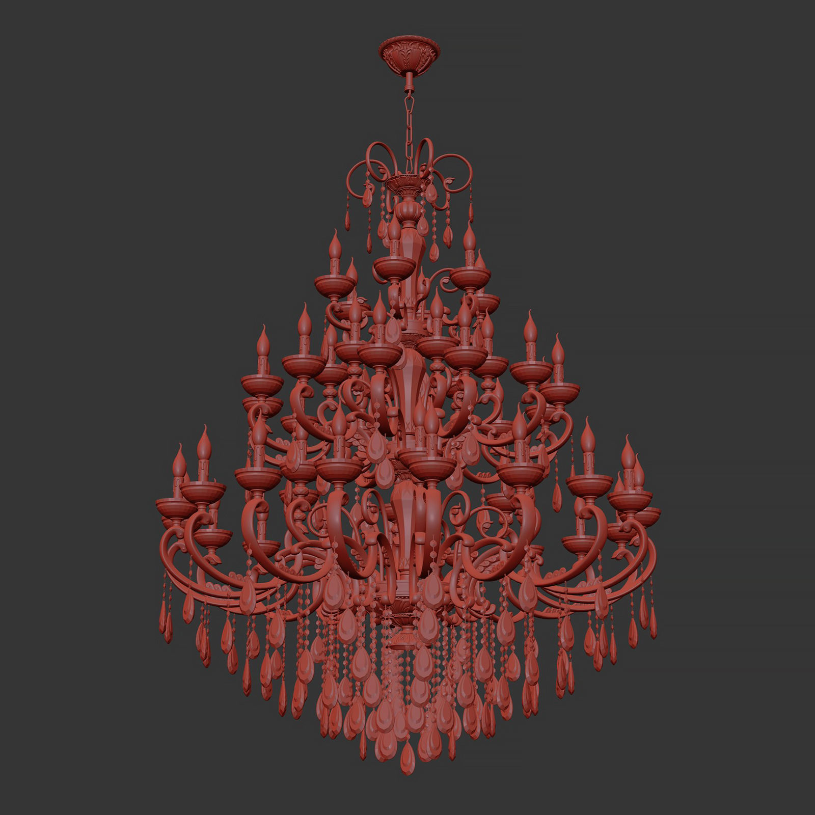 727482 Zar Osgona Chandelier 3D model_9