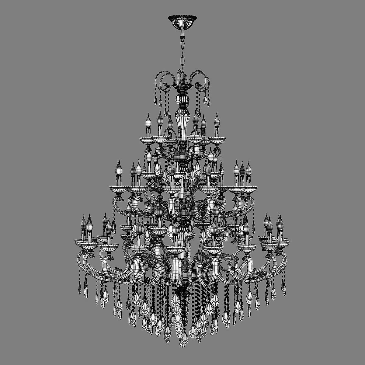 727482 Zar Osgona Chandelier 3D model_6