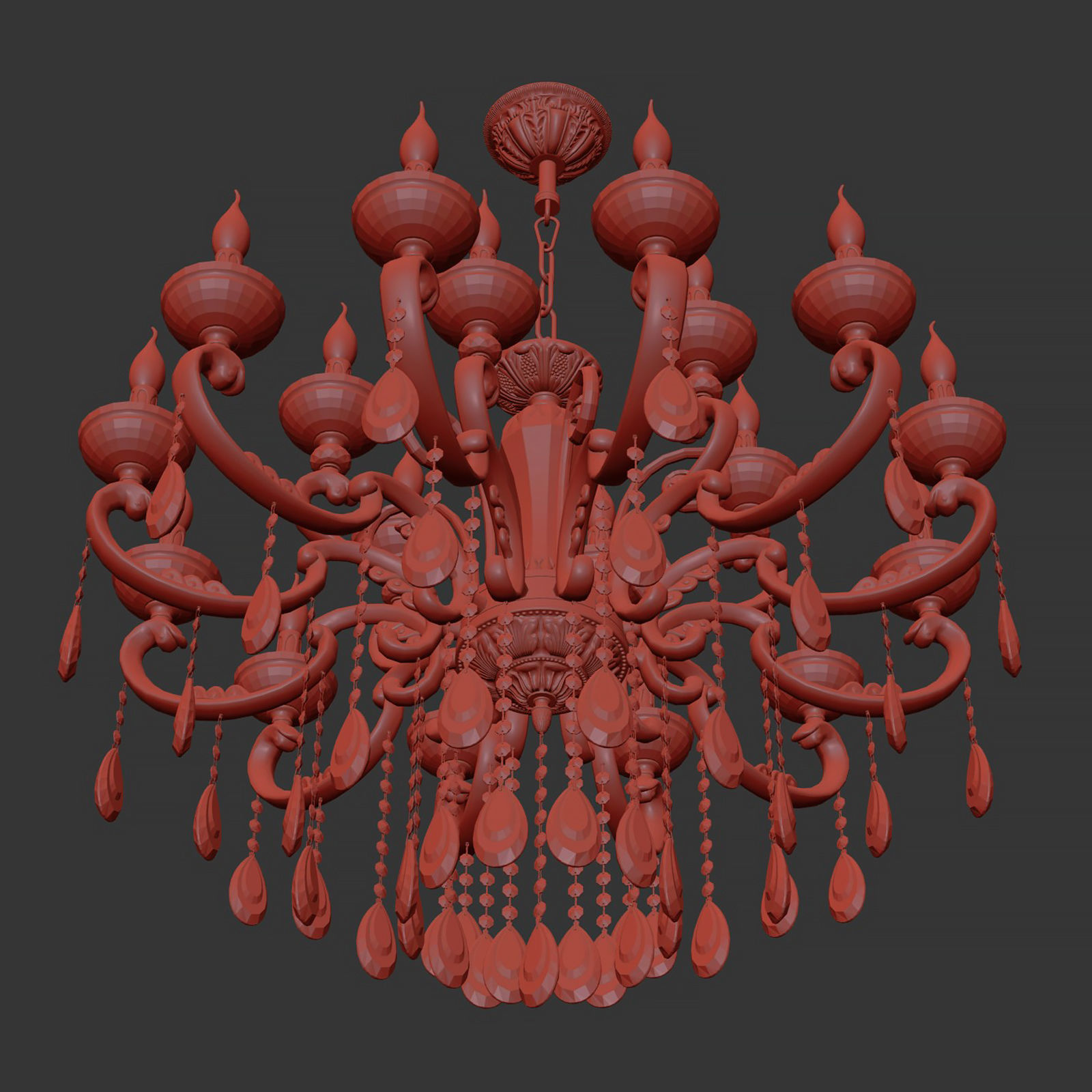 727182 Zar Osgona Chandelier 3D model_10