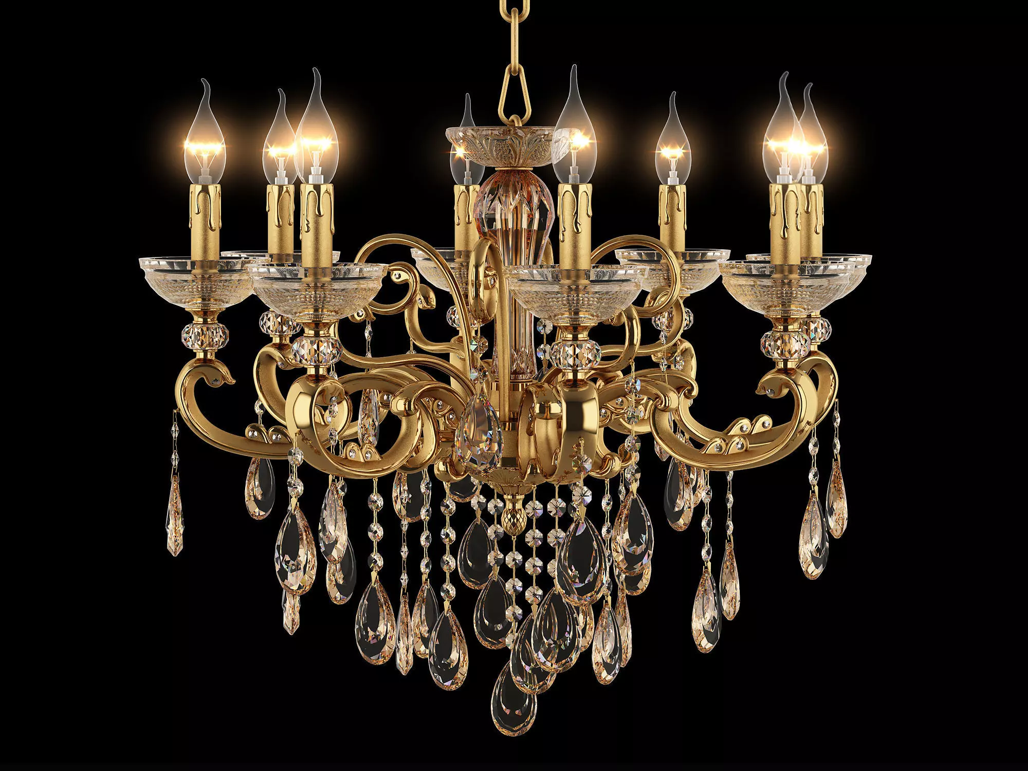 727082 Zar Osgona Chandelier 3D model_0