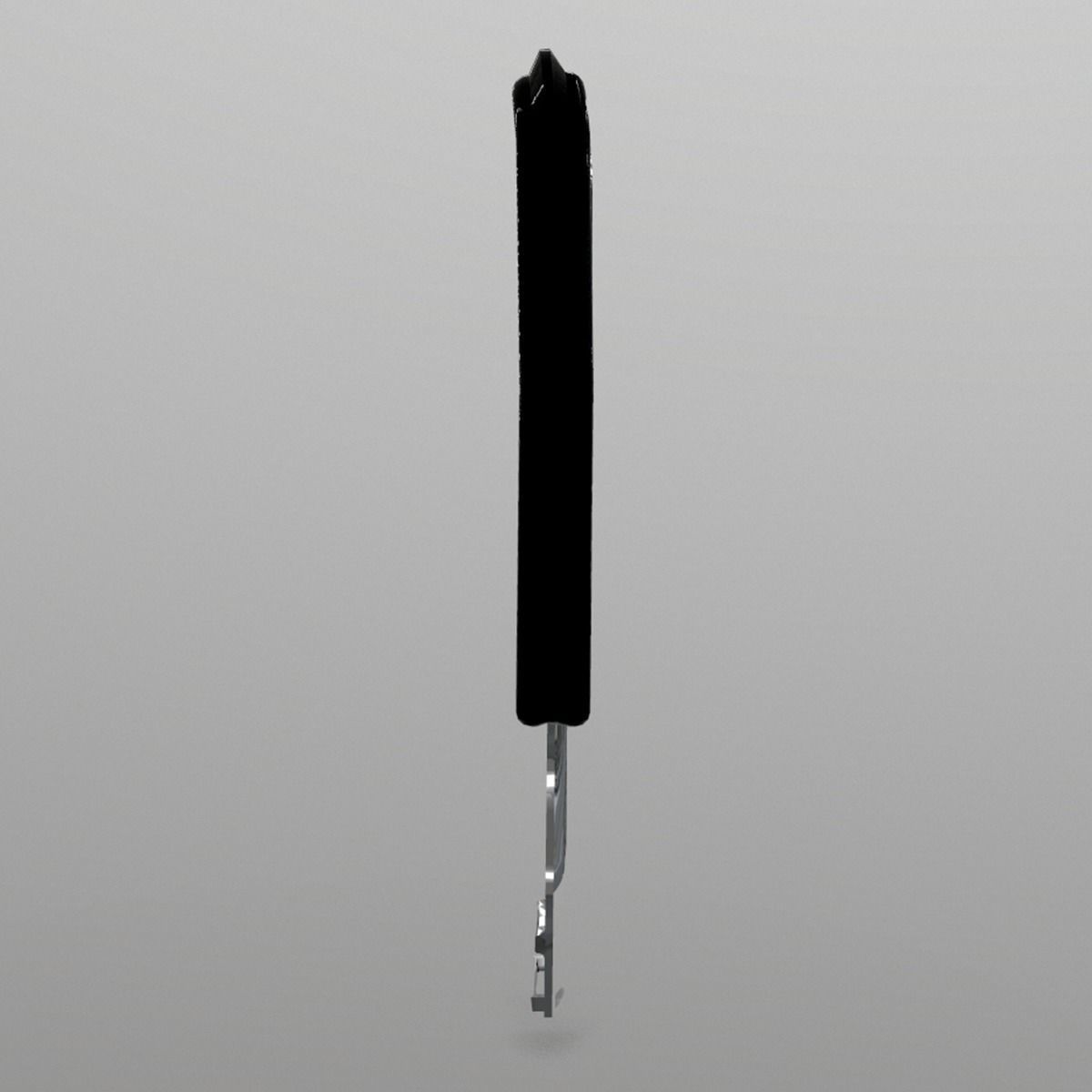 Potato Peeler Low-poly 3D model_4