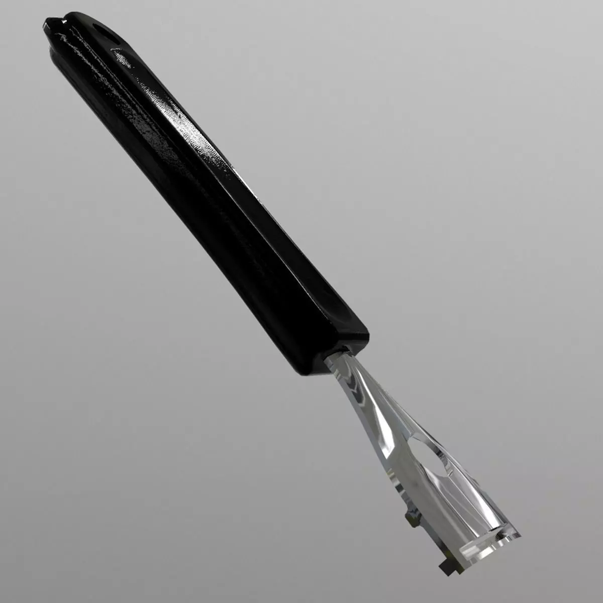 Potato Peeler Low-poly 3D model_0