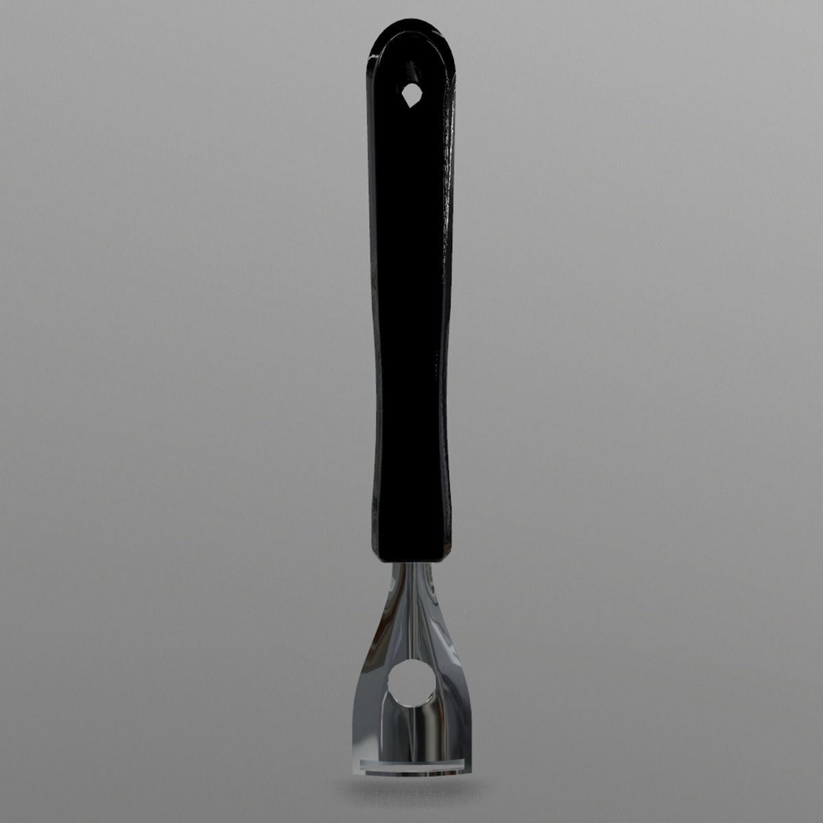 Potato Peeler Low-poly 3D model_2