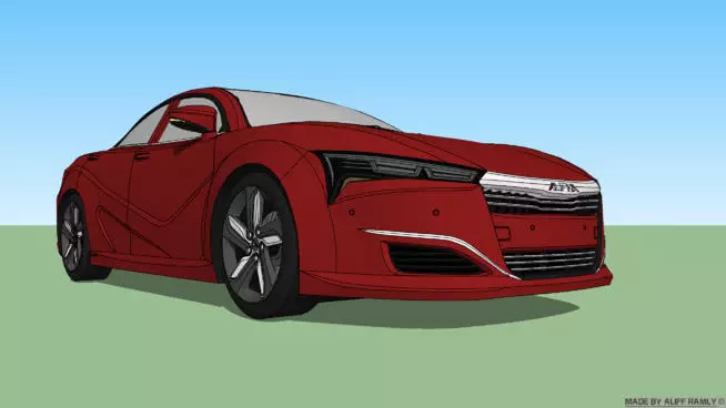 2017 Alpha Emora VTS Free low-poly 3D model