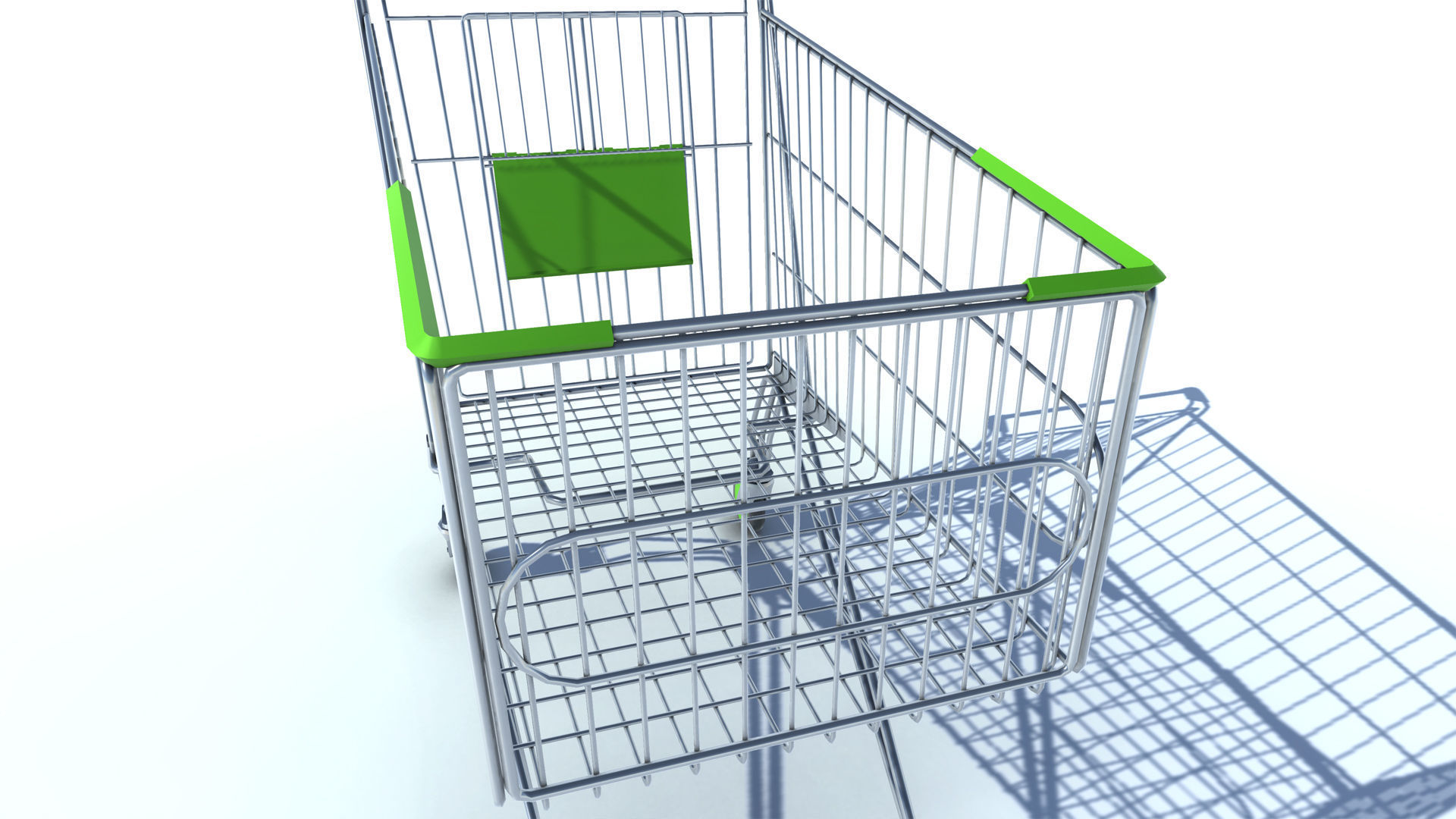 Complet Supermarket with LOD Low-poly 3D model_59