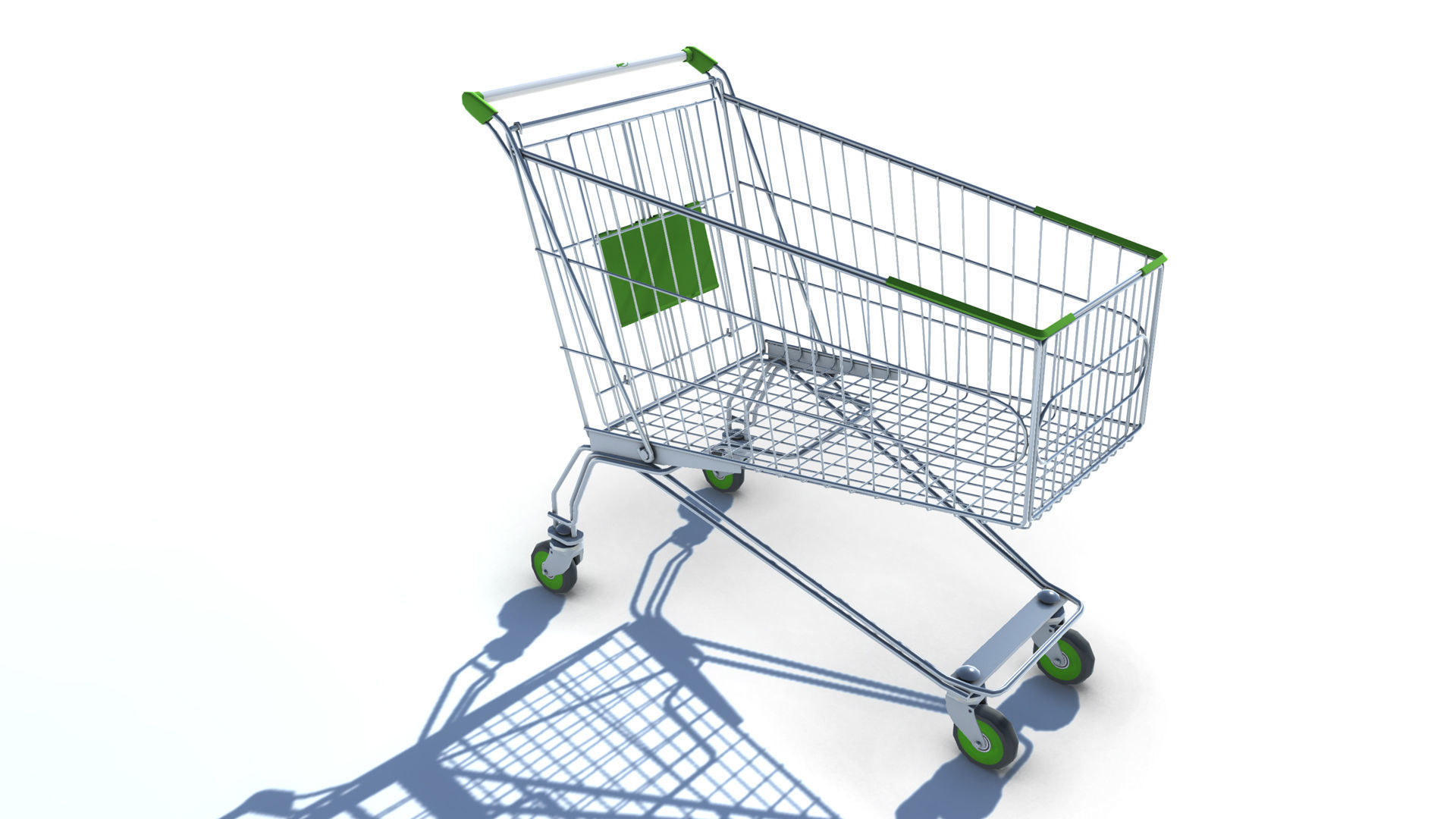Complet Supermarket with LOD Low-poly 3D model_51