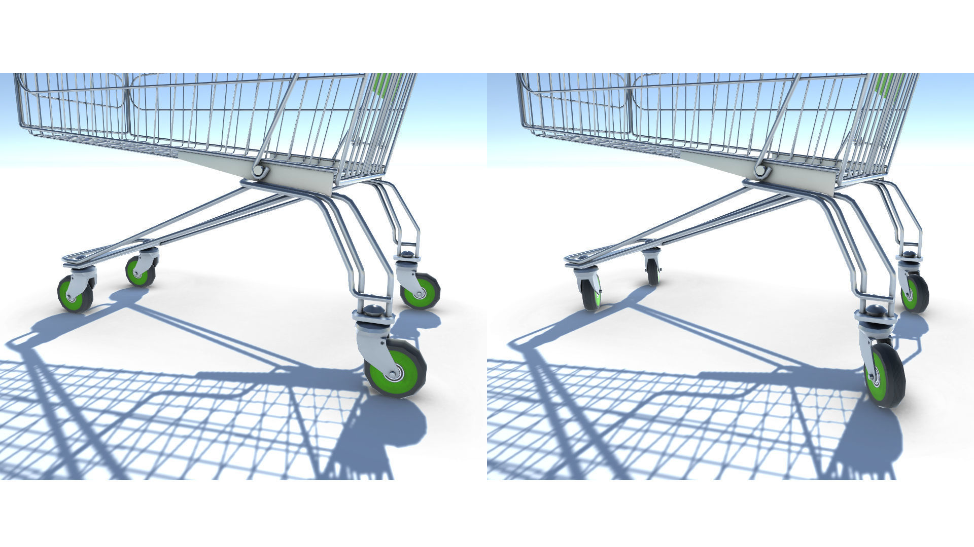 Complet Supermarket with LOD Low-poly 3D model_52