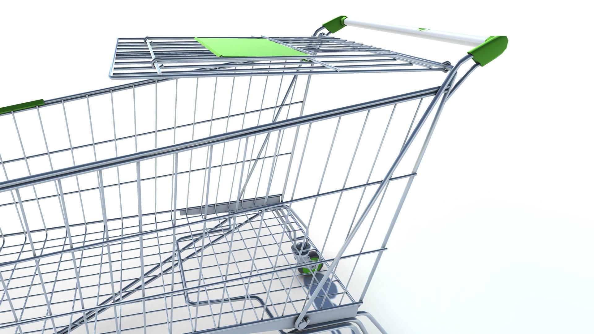 Complet Supermarket with LOD Low-poly 3D model_55