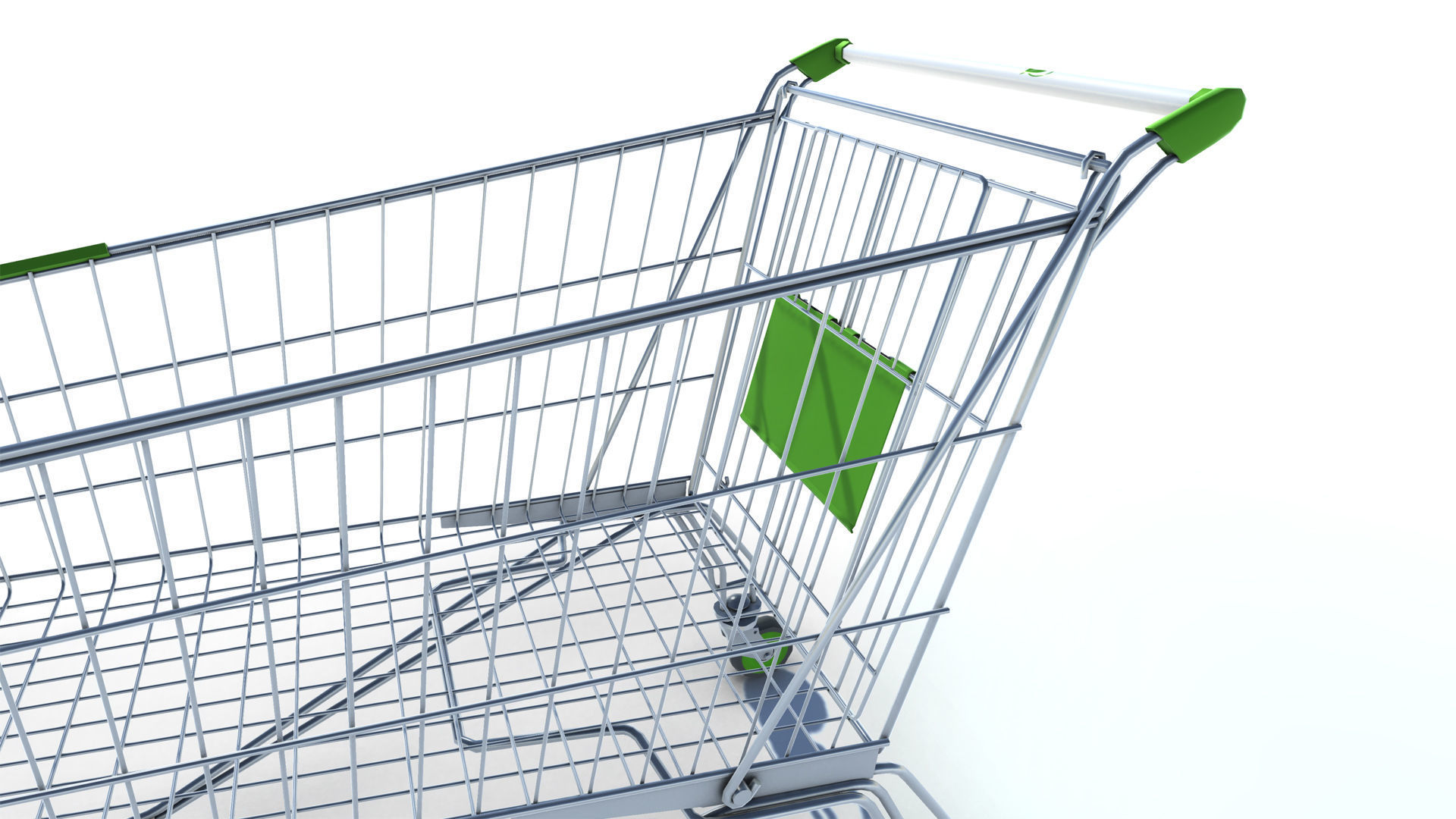 Complet Supermarket with LOD Low-poly 3D model_56