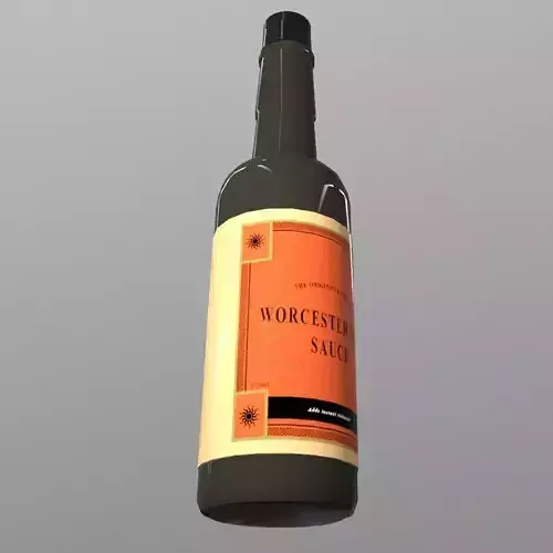 Worcestershire Sauce Bottle