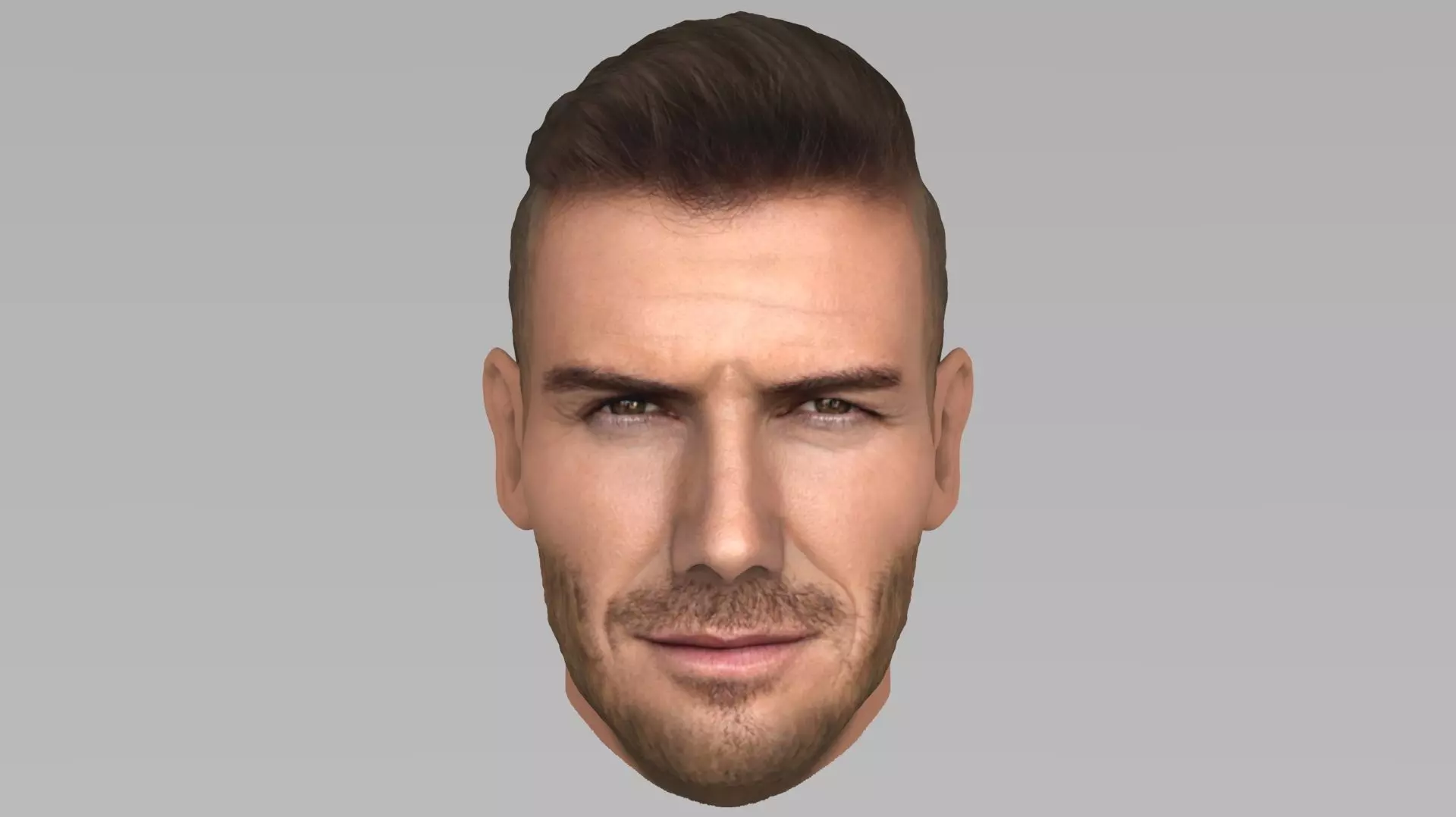 David Beckham 3D model
