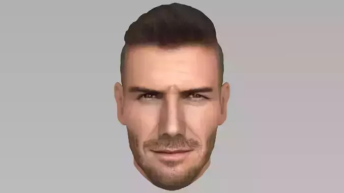 David Beckham 3D model