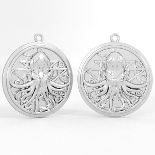 Pendant cthulhu 3D print model